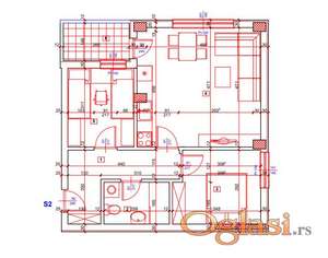 Dvoiposoban 54m2 Salajka